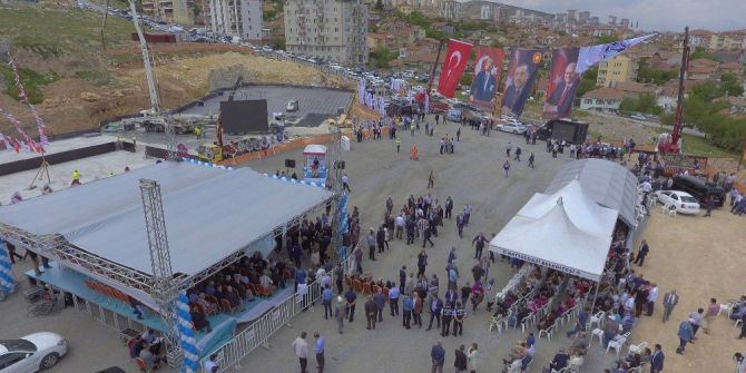 Sosyal Yaşam Merkezinin Temel Atma Törenine Bakan Tüfenkçi De Katıldı