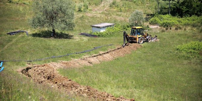 Saski Tarımsal Sulama Ve Hayvancılık Göletlerini Yeniliyor