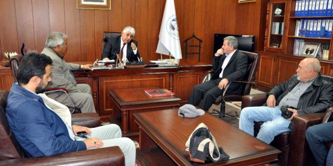 Başkan Şimşek, Belediye Çalışmaları Hakkında Bilgi Verdi