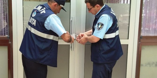 Alikahya’daki Pansiyona Mühür