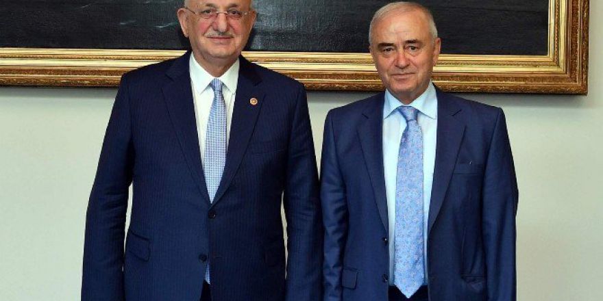 İsmet Güral, Tbmm Başkanı İsmail Kahraman Ve Ab Bakanı Ömer Çelik’i İle Bir Araya Geldi