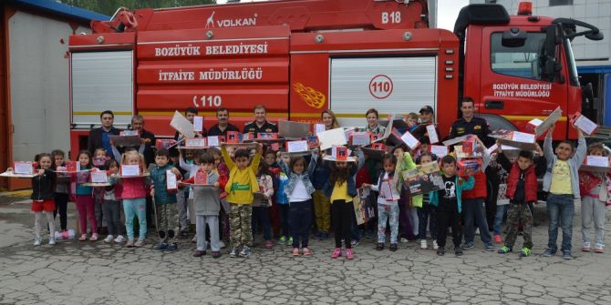 Miniklere Yangın Eğitimi