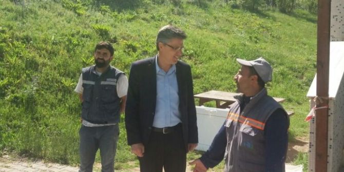 Başkan Yardımcısı Avcıoğlu Çalışmaları İnceledi