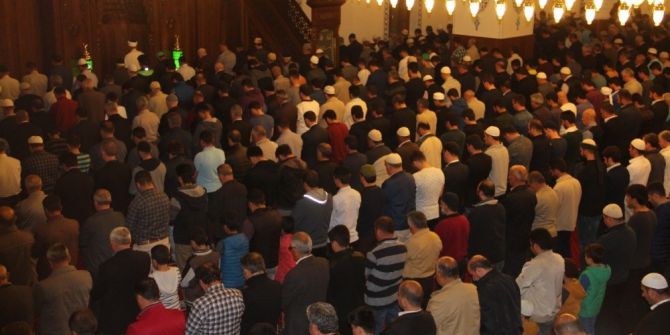 Van’da İlk Teravih Namazı Kılındı