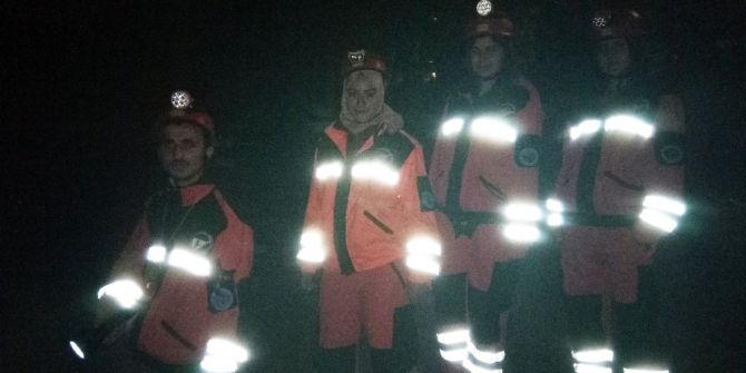 Öğrencilerden Gerçeğini Aratmayan Gece Tatbikatı