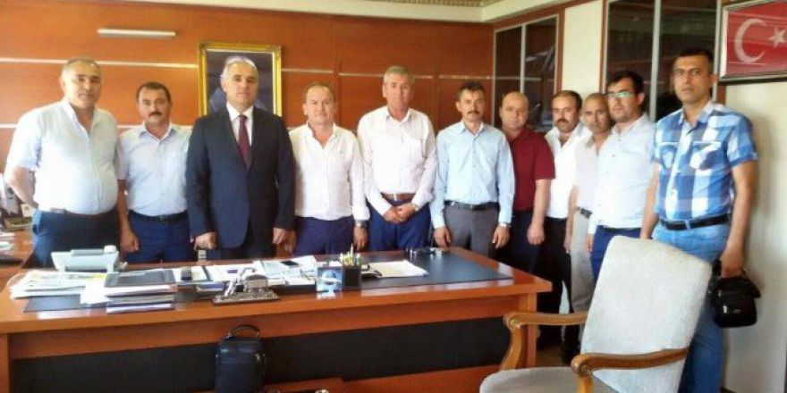 Hemşeri Derneklerinden Kaymakam Kılıç’a Destek Ziyareti