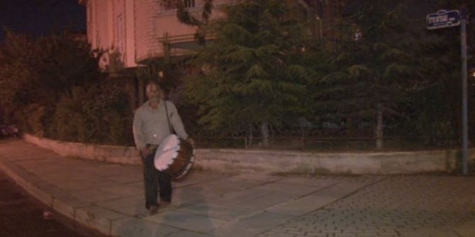 Ankara’da Ramazan Davulcuları İş Başı Yaptı