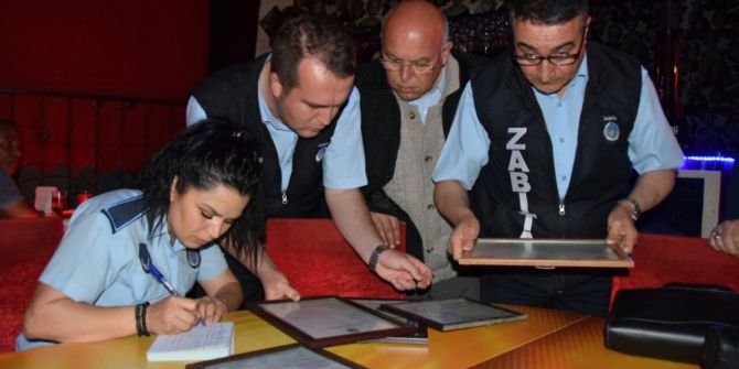 Alkollü Mekanlara Yönelik Denetimler Devam Ediyor