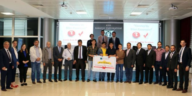 Kto Karatay Üniversitesinde Liseler Arası Ödüllü Bilgi Yarışması Düzenlendi