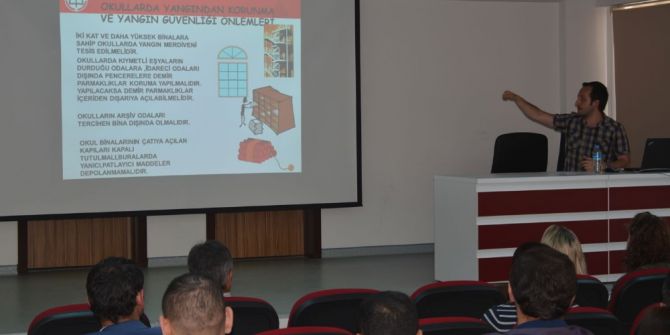 Osmaneli’de Yangın Eğitimi