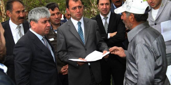 Vali Doğan Arpaçay’da Muhtarlarla Buluştu