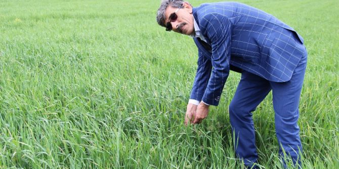 Yağmur Çiftçinin Yüzünü Güldürdü.