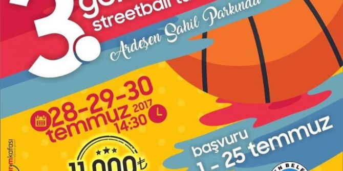 Rize’de "Uluslararası Sokak Basketbolu" Turnuvası Düzenlenecek