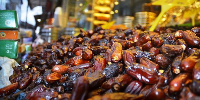 Malatya’da Hurma Tezgahlarda Yerini Aldı