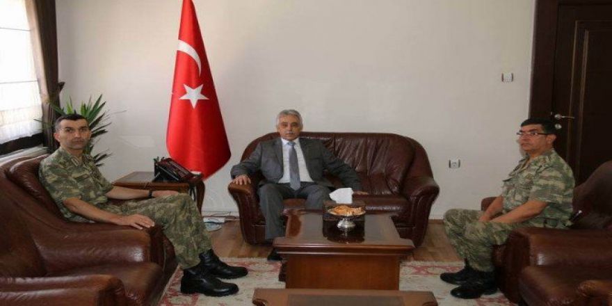 Tuğgeneral Tayanç’tan Vali Toprak’a Ziyaret
