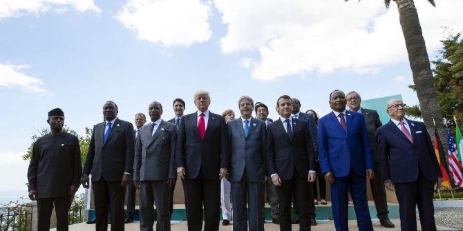 G7 Zirvesi Liderleri Aile Fotoğrafı Çektirdi