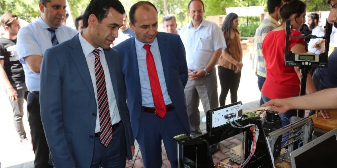 Öğrenciler Projelerini Sergiledi