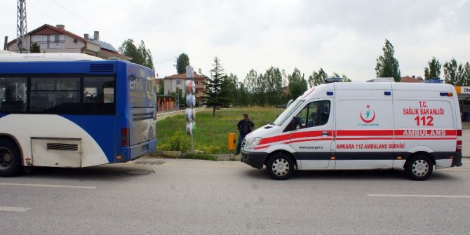 Otobüs İle Kamyon Çarpıştı: 10 Yaralı