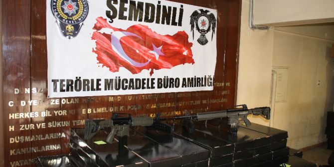 Şemdinli’de 100 Adet Av Tüfeği Ele Geçirildi