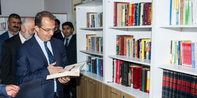 Vali Taşyapan, Filistin Vakfı Kız Anadolu İmam Hatip Lisesi Kütüphanesi Açılış Törenine Katıldı