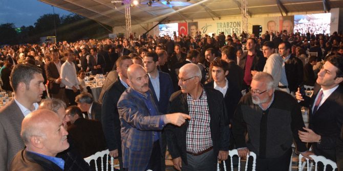 Şimşek, Soylu Ve Özlü İlk İftarını Trabzonlularla Açtı