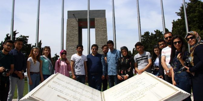 Erü’lü Yabancı Öğrenciler Çanakkale’ye Hayran Kaldı