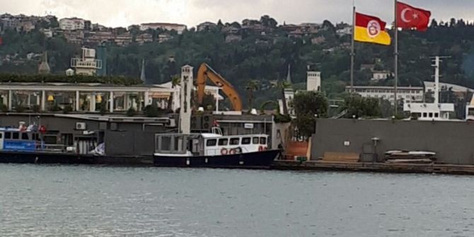 Galatasaray Adası Yıkılıyor