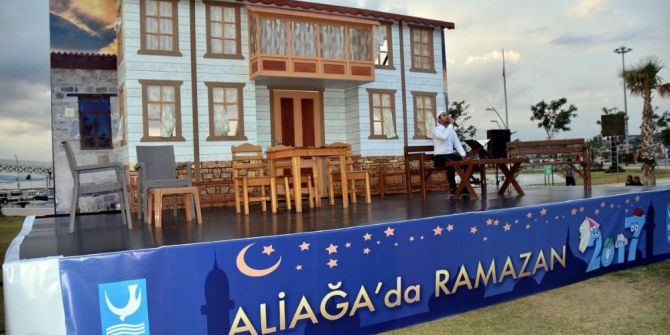 Aliağa’da İlk İftar Yapıldı