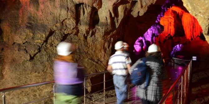 Gökgöl Mağarası’na Ziyaretçi Akını