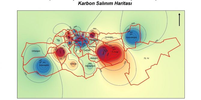 Odunpazarı’nın Karbon Salınım Haritası Hazırlandı