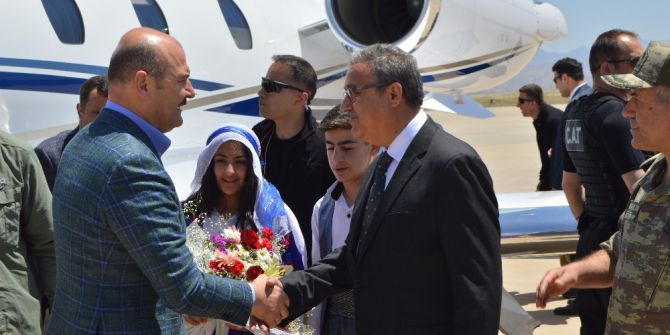 İçişleri Bakanı Soylu Operasyonların Sürdüğü Kato Dağı’nda