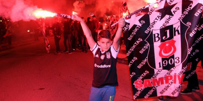 Nevşehir’de Binlerce Taraftar Beşiktaş’ın Şampiyonluğunu Kutladı