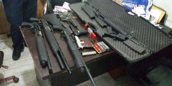 Sanayide İki İş Yerinden Cephanelik Çıktı