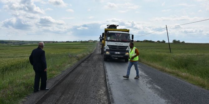 Başkan Albayrak Yol Çalışmalarını Yerinde İnceledi
