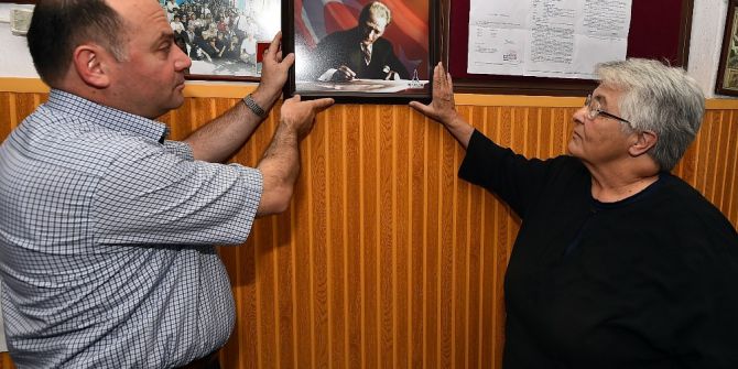 Büyükşehir’den İlçelere Atatürk Portresi