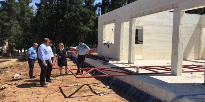 Saruhanlı Mezarlığına Yeni Gasilhane