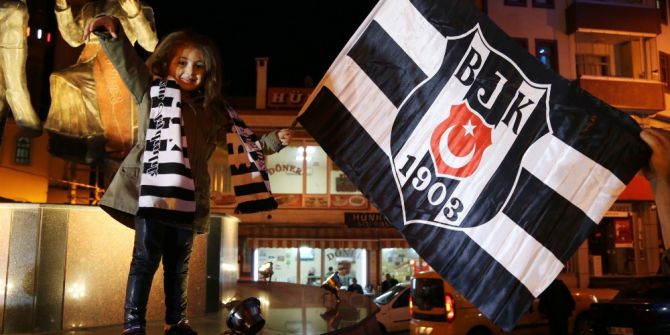 Artvin’de Beşiktaşlı Taraftarlar Şampiyonluğu Kutladı
