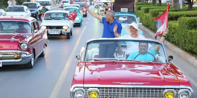 Soli Güneş Festivali Kortejinde Renkli Görüntüler