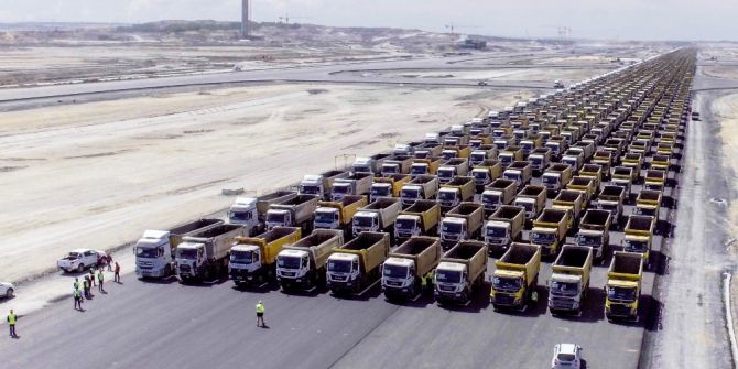 Yeni Havalimanı ’1453’ Kamyon İle İstanbul’u Selamladı