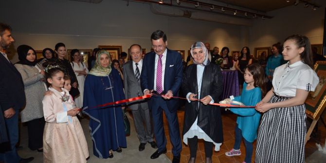 Başkan Gökçek "Tezhip Sergisi" Açtı