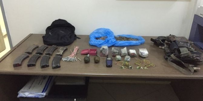 Mezarlık Civarında Mühimmat Bulundu