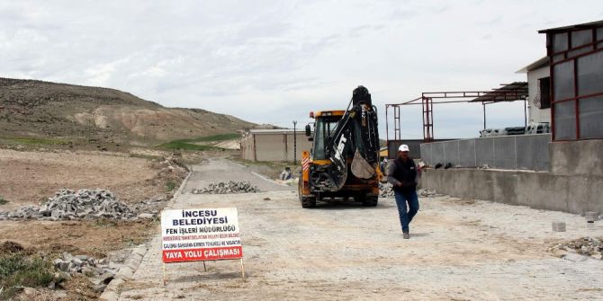 İncesu Belediyesi Parke Çalışmalarına Devam Ediyor