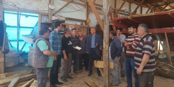 Tekkeönü Kooperatifi’ni Ziyaret Edip Sorunları Dinlediler