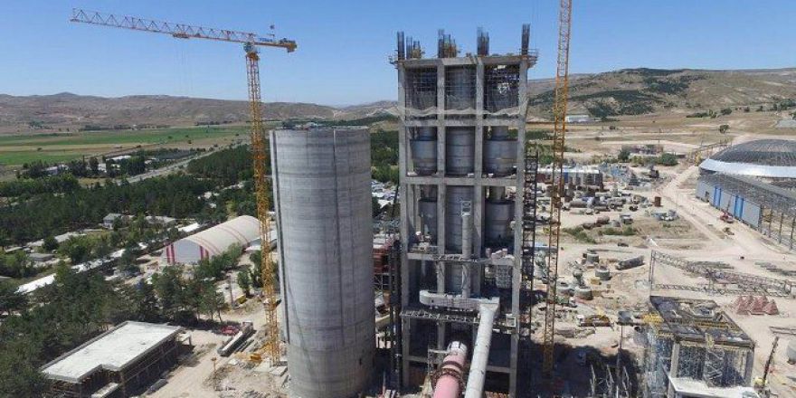 150 Milyonluk Çimento Fabrikası Nisan’da Açılıyor