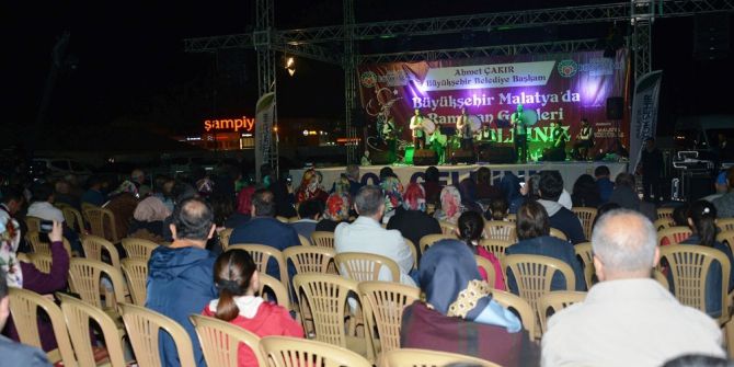 Malatya’da Ramazan Geceleri Başladı