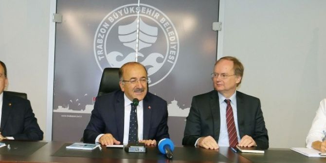 Ab Delegasyonu Başkanı Berger Ve Beraberindeki 18 Büyükelçi, Trabzon’da