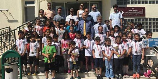 Didim’de Madalya Kazanan Minik Jimnastikçiler Mutluluklarını İlçe Protokolüyle Paylaştı