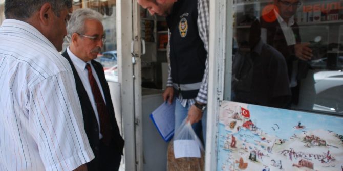 Tokat’ta Kıyılmış Tütün Denetimine Esnaf Tepkisi