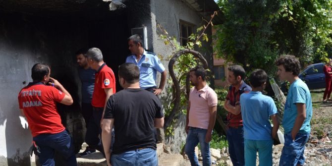 Kozan’da Ev Yangını