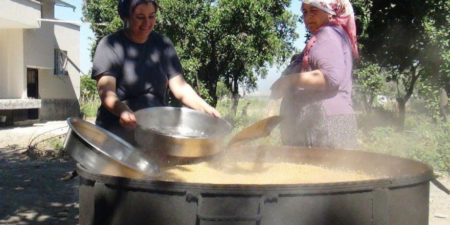 Çukurova’da Kışlık Bulgur Hazırlığı